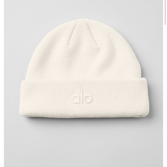 ALO Yoga Accessories - ALO Yoga White Beanie
